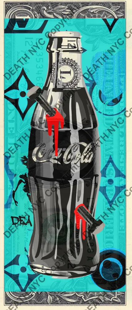 Auction USD $1 Original artwork 050623$10 cok - Art Print
