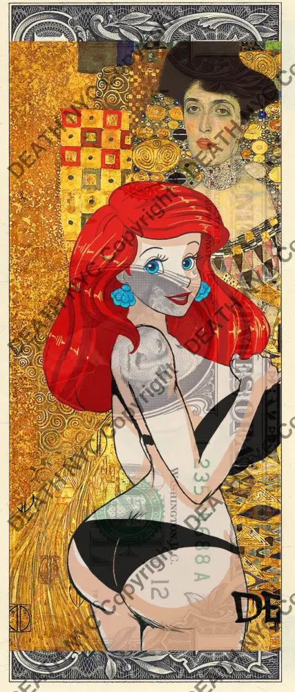 Auction USD $1 Original artwork 050623$8 ar iel - Art Print