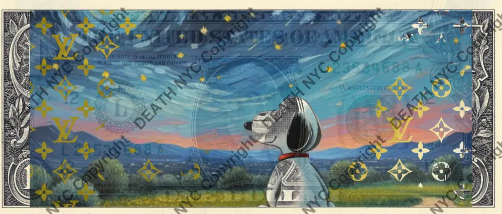 Auction USD $1 Original artwork 050724$17 silly Art Print