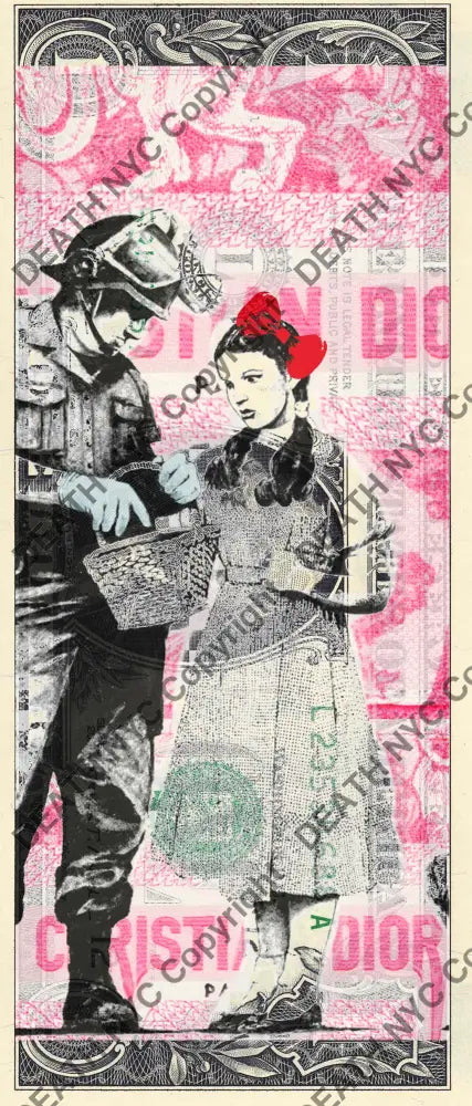 Auction USD $1 Original artwork 050822$15 bank 2 Art Print