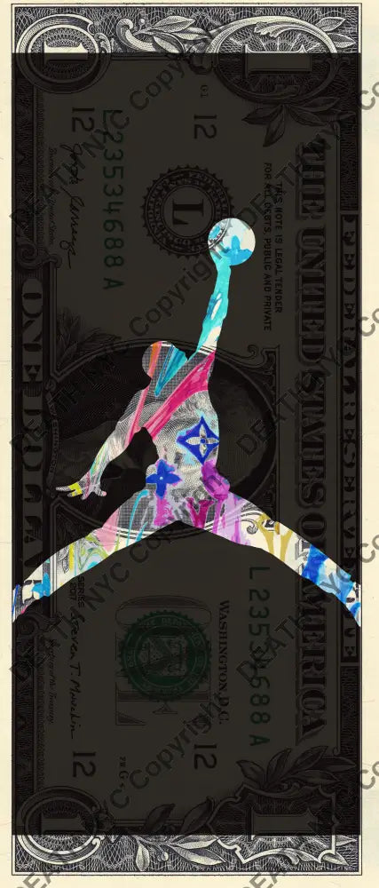 Auction USD $1 Original artwork 050823$2 jord Art Print