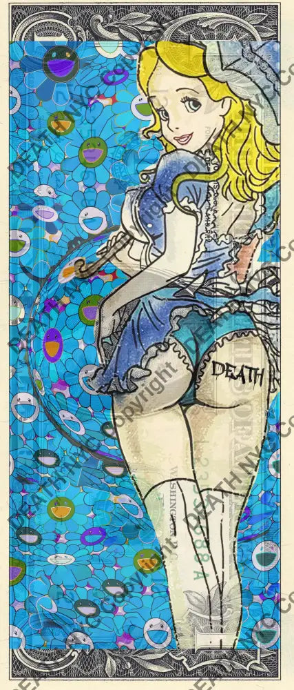 Auction USD $1 Original artwork 051125$10 alice Art Print