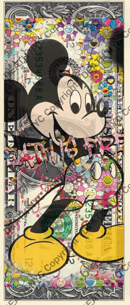 Auction USD $1 Original artwork 051125$9 mouse Art Print