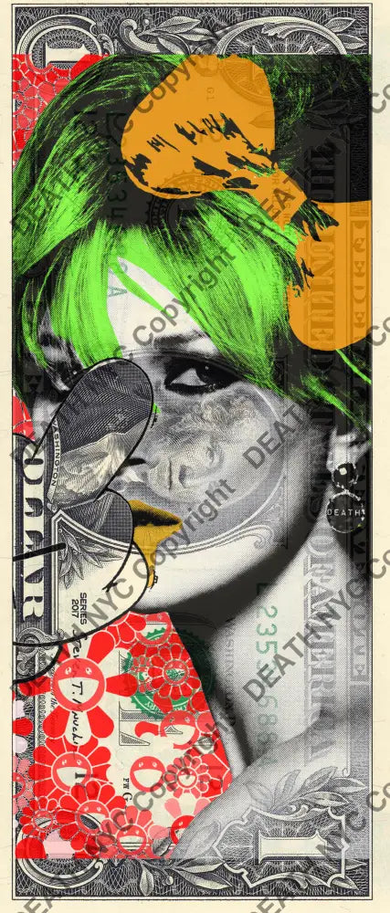 Auction USD $1 Original artwork 051221$7 kate - Art Print