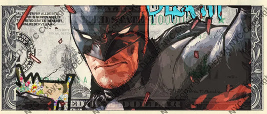 Auction USD $1 Original artwork 060122$2 bat Art Print