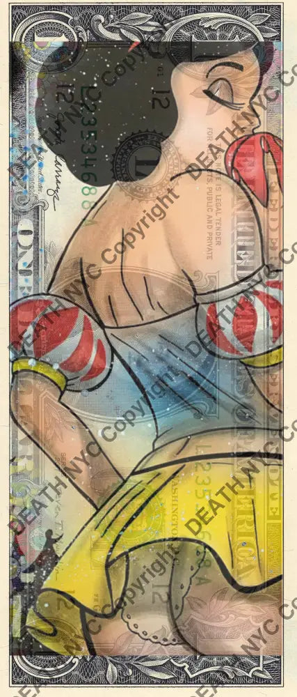 Auction USD $1 Original artwork 060326$10 snow Art Print