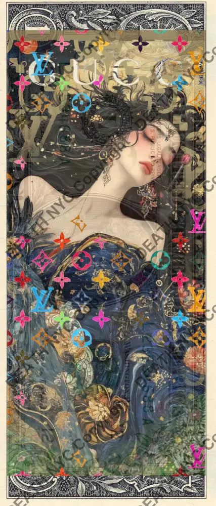 Auction USD $1 Original artwork 060326$12 goddness Art Print