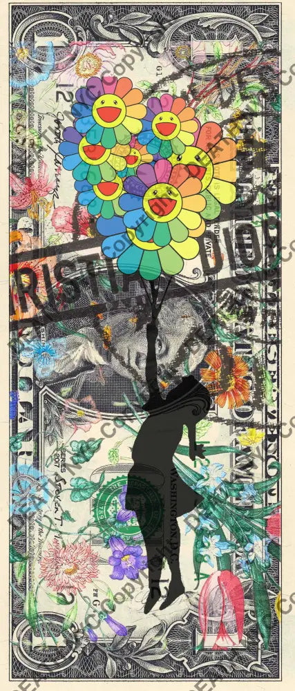 Auction USD $1 Original artwork 060326$4 bank Art Print