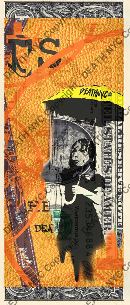 Auction USD $1 Original artwork 060326$5 bank Art Print