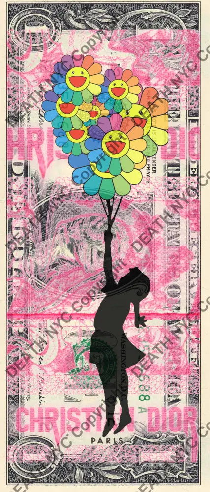 Auction USD $1 Original artwork 060326$1 bank Art Print