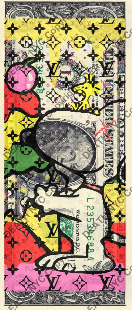 Auction USD $1 Original artwork 060723$2 silly Art Print