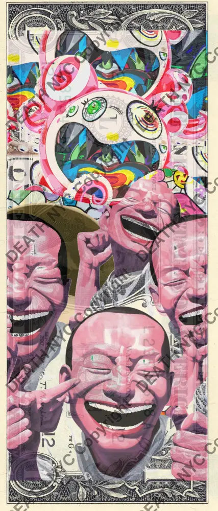 Auction USD $1 Original artwork 061221$1 haha Art Print