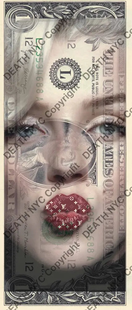 Auction USD $1 Original artwork 061225$16 monr Art Print