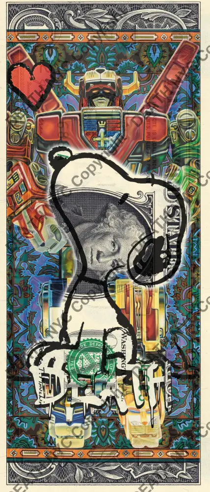 Auction USD $1 Original artwork 070123$3 silly Art Print