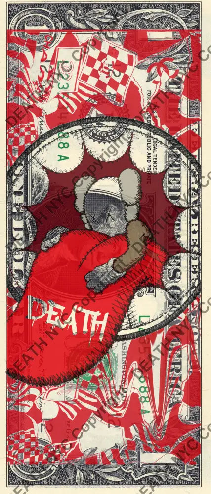 Auction USD $1 Original artwork 070423$5 x - Art Print