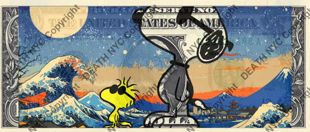 Auction USD $1 Original artwork 070624$7 silly Art Print