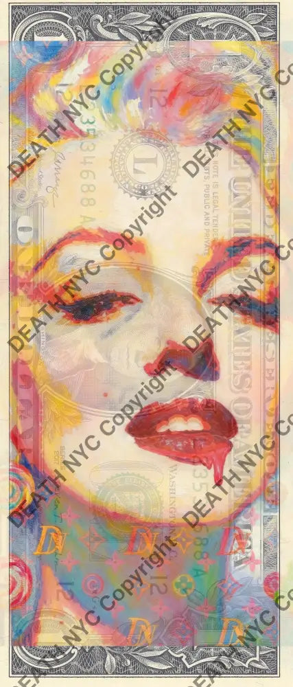 Auction USD $1 Original artwork 070726$10 monr - Art Print