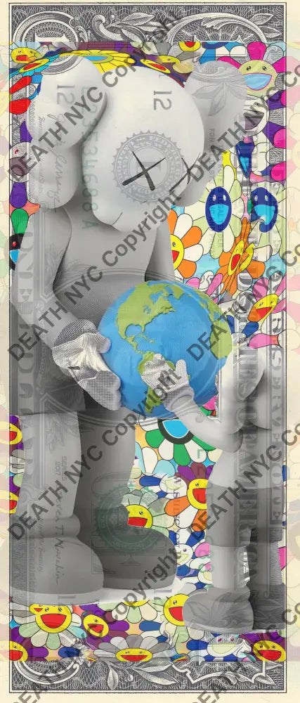 Auction USD $1 Original artwork 070726$2 x - Art Print