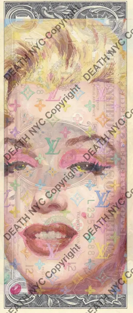 Auction USD $1 Original artwork 070726$8 monr - Art Print