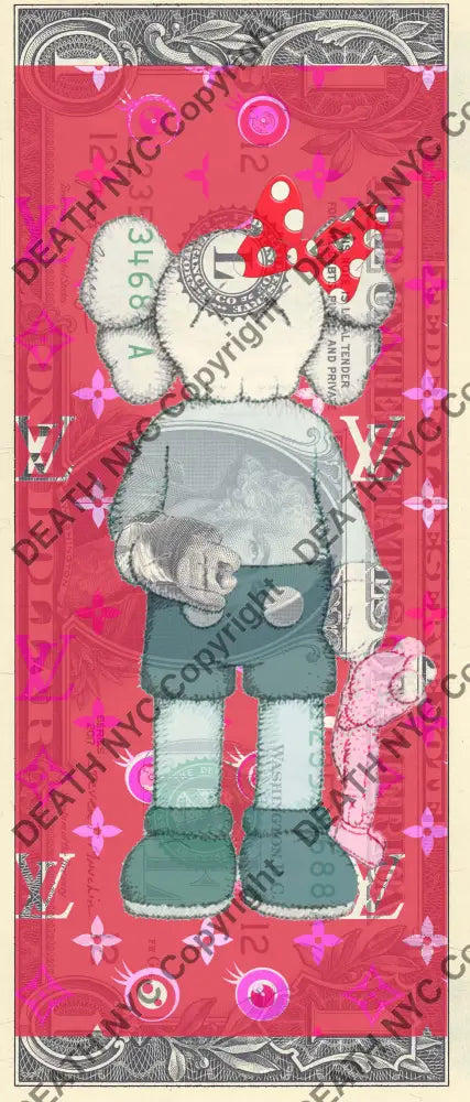 Auction USD $1 Original artwork 070726$1 x - Art Print