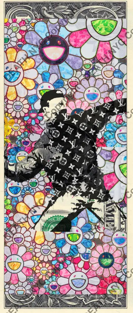 Auction USD $1 Original artwork 081121$1 bank* - Art Print