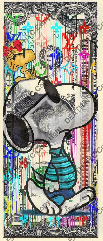 Auction USD $1 Original artwork 090524$12 silly Art Print