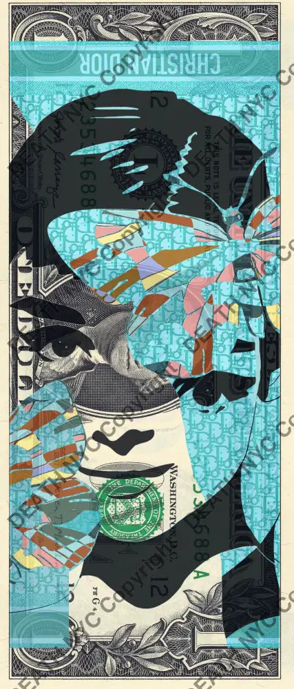 Auction USD $1 Original artwork 090724$4 audrey - Art Print