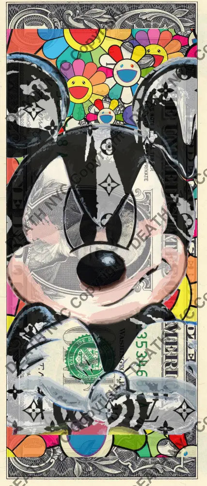 Auction USD $1 Original artwork 091121$8 mouse Art Print