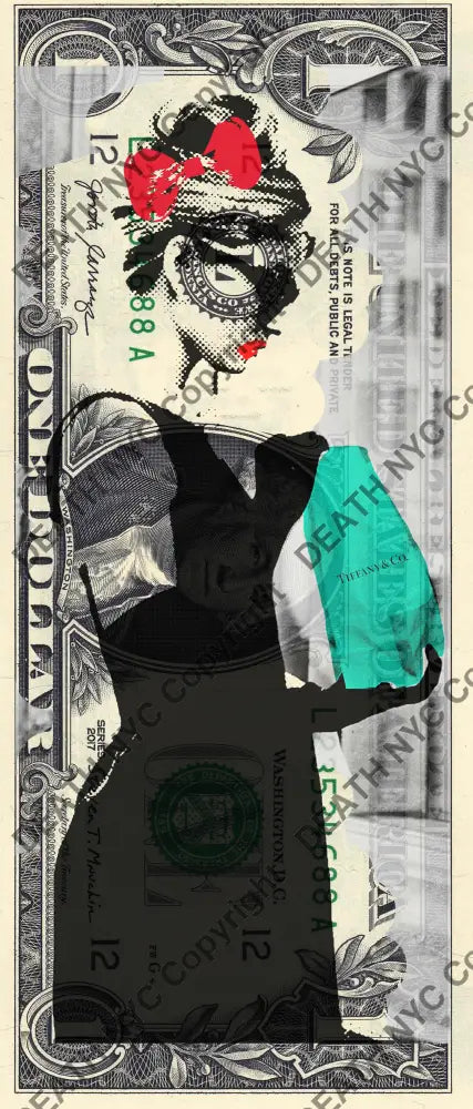 Auction USD $1 Original artwork 091221$6 audrey Art Print