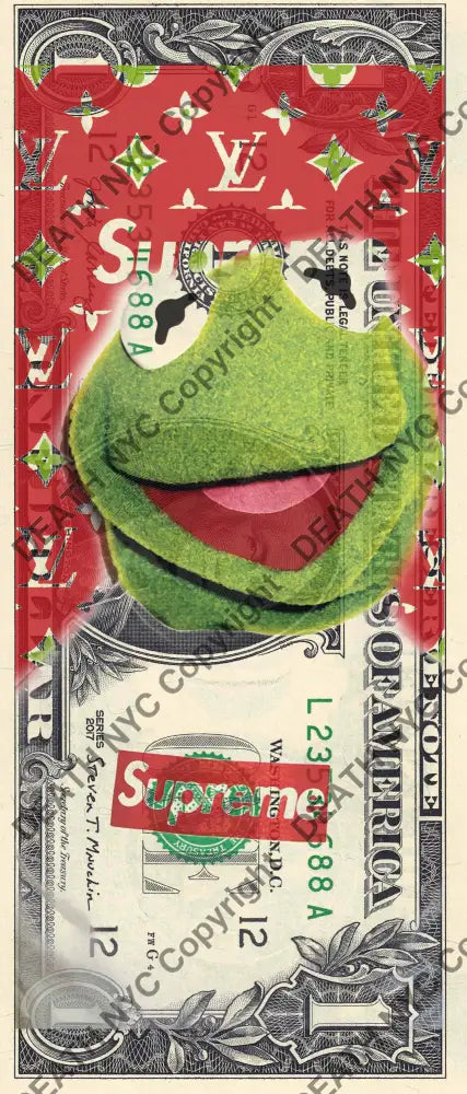 Auction USD $1 Original artwork 100226$10 ker Art Print