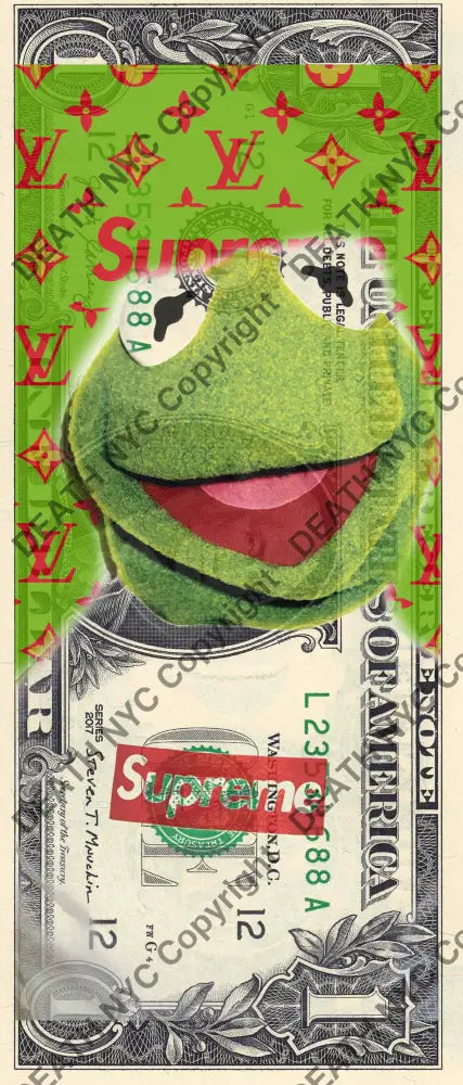 Auction USD $1 Original artwork 100226$11 ker Art Print