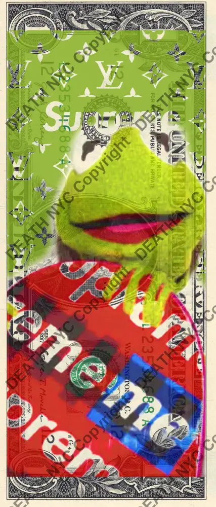 Auction USD $1 Original artwork 100226$9 ker mit Art Print