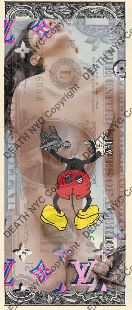 Auction USD $1 Original artwork 100326$2 n d Art Print