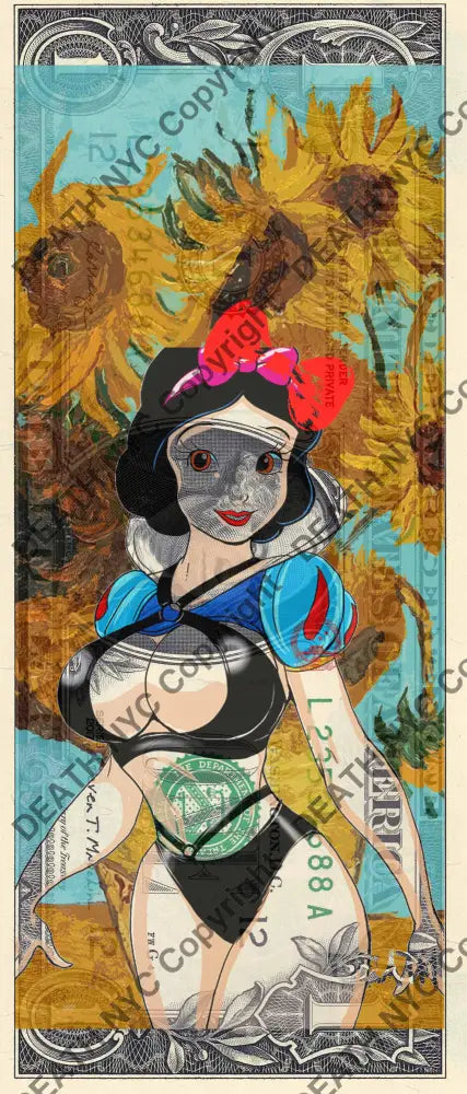 Auction USD $1 Original artwork 100326$9 snow Art Print