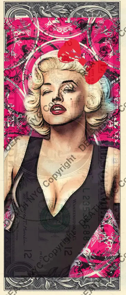 Auction USD $1 Original artwork 110324$20 monr Art Print