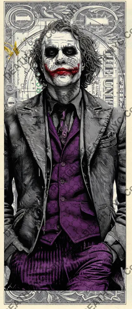 Auction USD $1 Original artwork 110626$8 j k r - Art Print