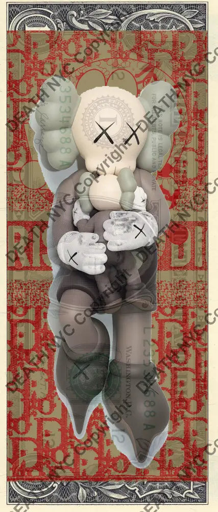 Auction USD $1 Original artwork 111121$6 x - Art Print
