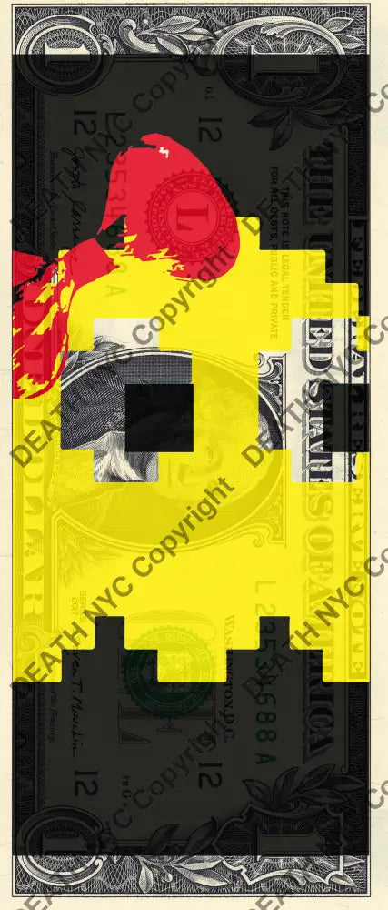 Auction USD $1 Original artwork 111221$15 invade Art Print