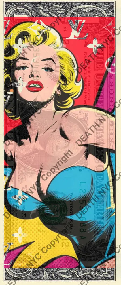 Auction USD $1 Original artwork 121125$7 monr Art Print