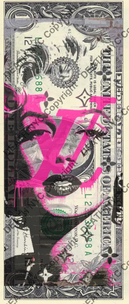 Auction USD $1 Original artwork 130326$16 monr Art Print