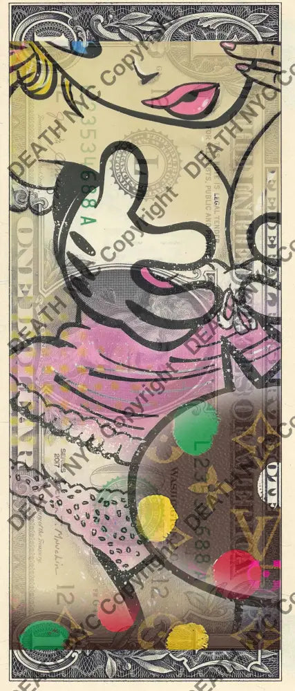 Auction USD $1 Original artwork 130326$4 sexy Art Print