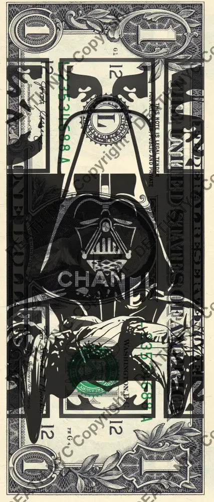 Auction USD $1 Original artwork 130523$10 v d r - Art Print