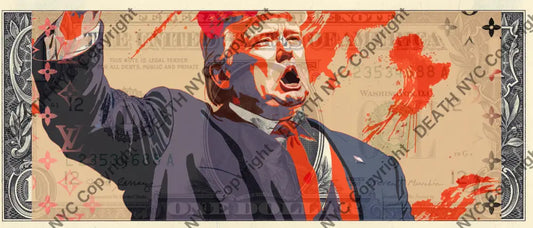Auction USD $1 Original artwork 130724$12 tr p Art Print