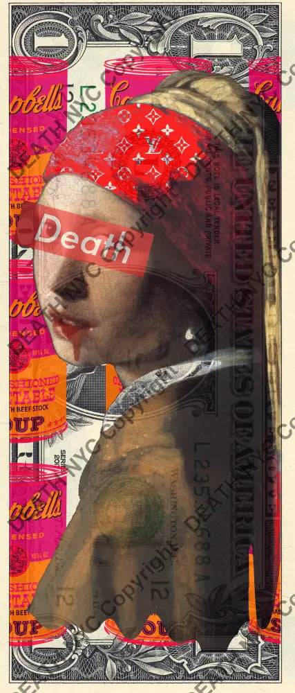 Auction USD $1 Original artwork 130922$24 pearl - Art Print