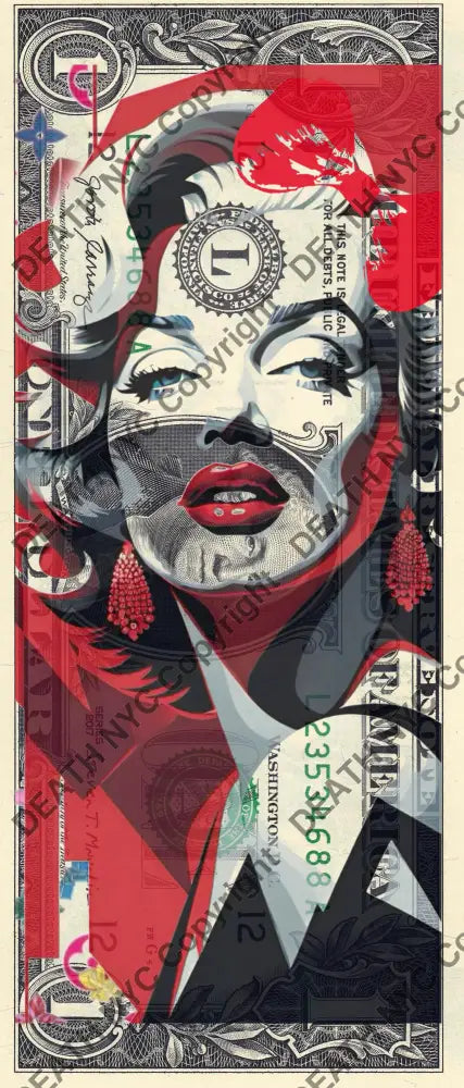 Auction USD $1 Original artwork 130924$15 monr Art Print
