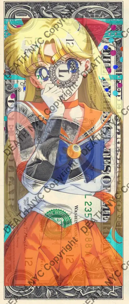 Auction USD $1 Original artwork 150126$3 venus Art Print