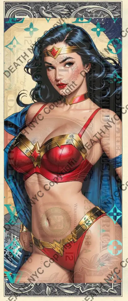 Auction USD $1 Original artwork 150524$12 wonder - Art Print