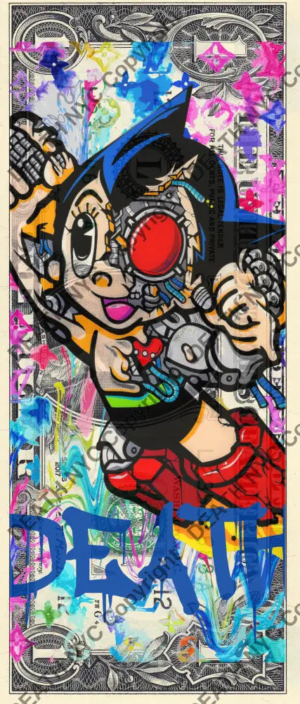Auction USD $1 Original artwork 150723$14 astro Art Print