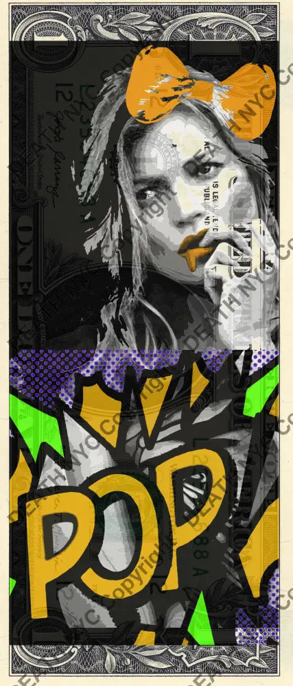 Auction USD $1 Original artwork 151221$10 kate - Art Print