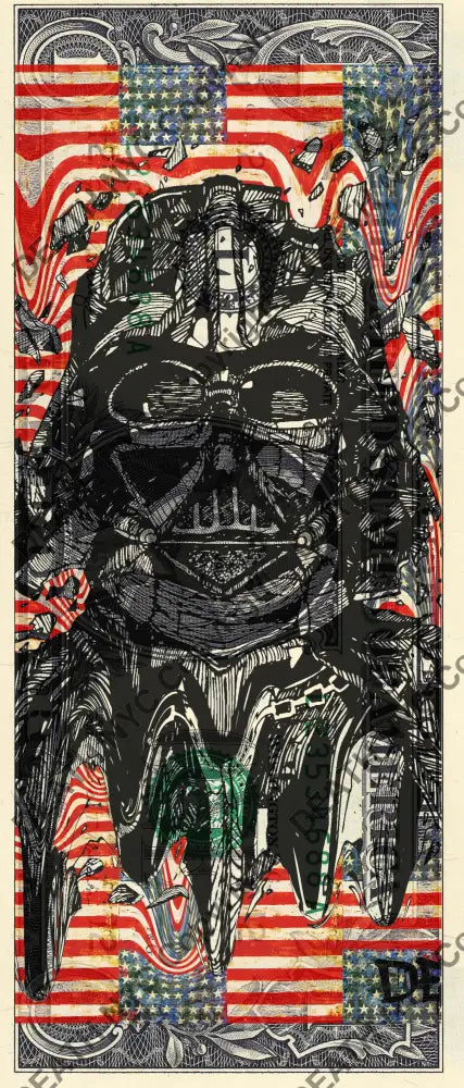 Auction USD $1 Original artwork 160623$16 v d r - Art Print